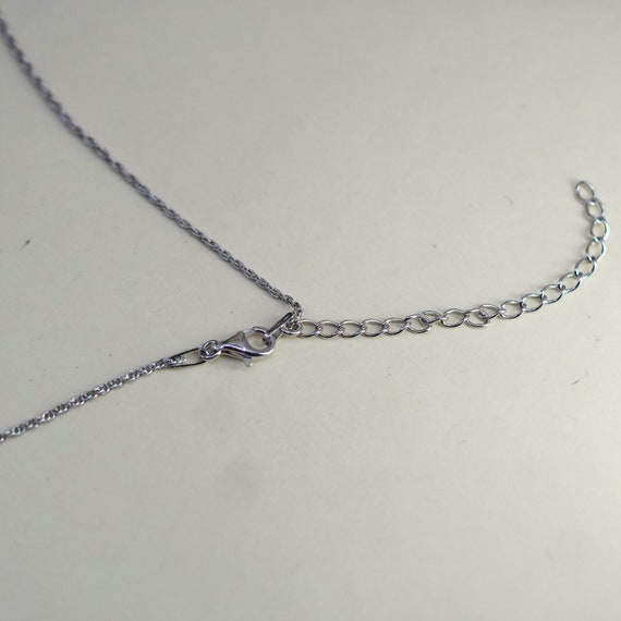 16+2” 1mm, vintage Italy sterling silver necklace… - image 3