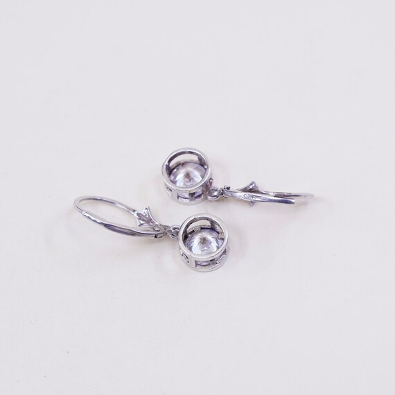 Vintage sterling silver handmade earrings,  925 s… - image 6