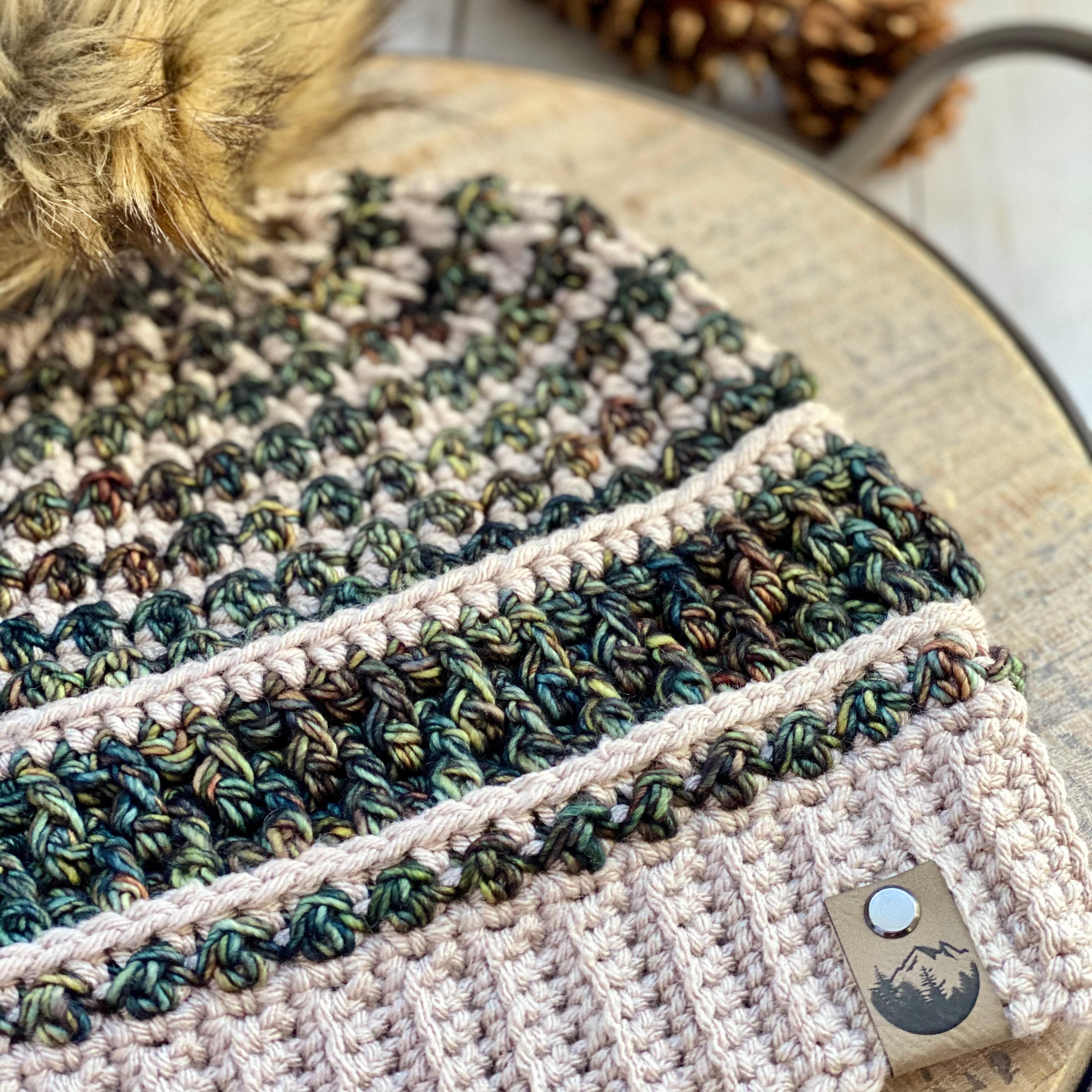 Oaks Beanie Crochet Pattern - **instant Download PDF** - Hat Pattern ...
