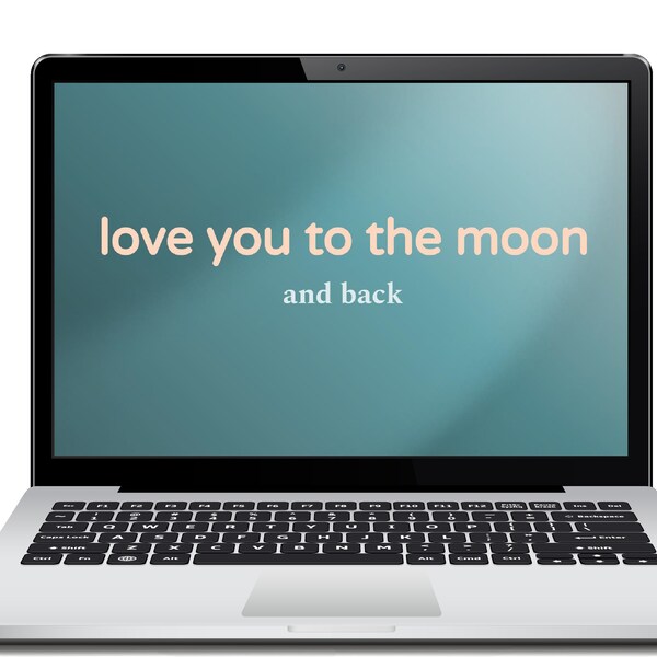 Valentine's Day Digital Wallpaper Google Slides Template Text Only
