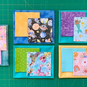 Kids First-quiltnaaiset – voorgesneden stof, beginnersproject