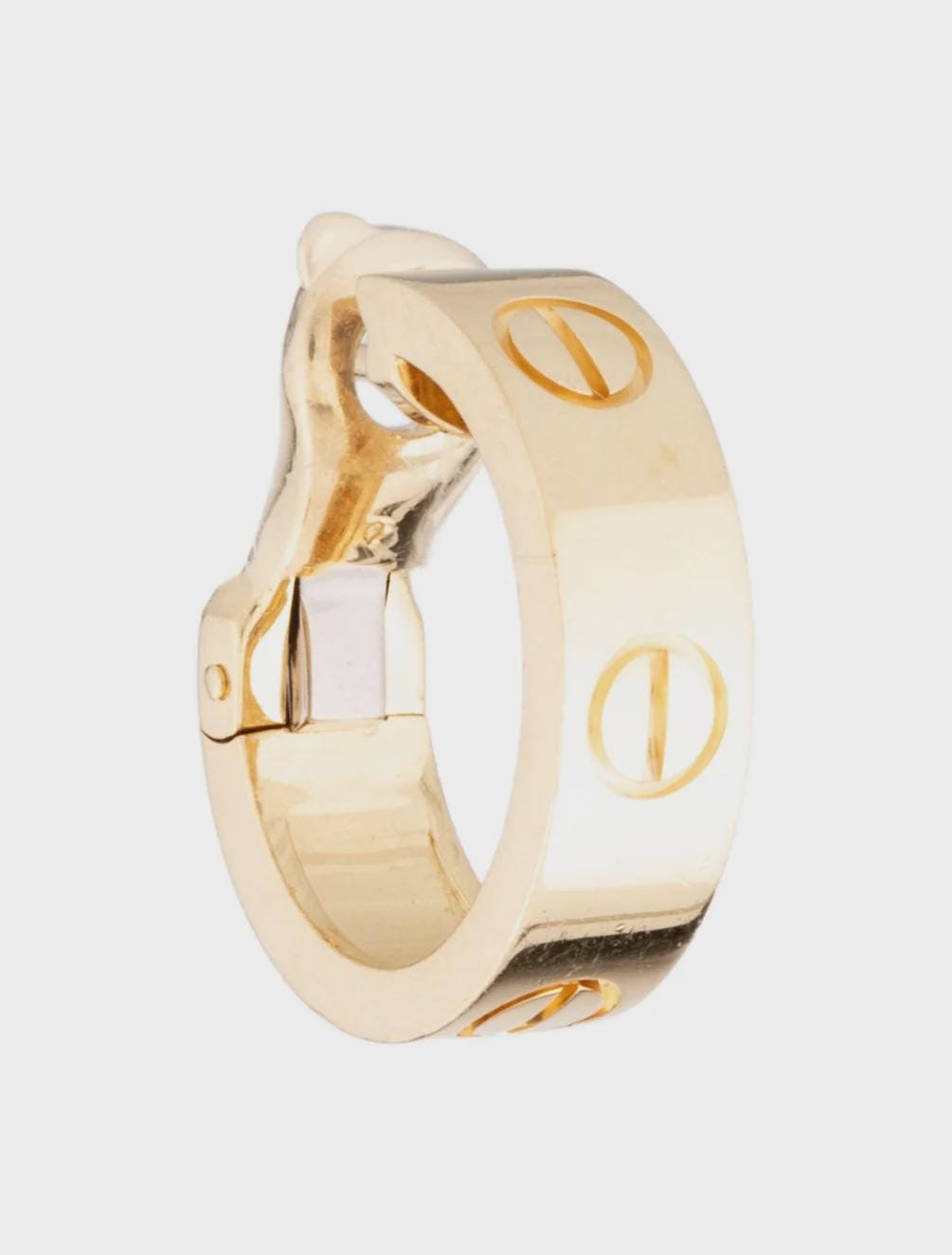 Cartier LOVE Single Hoop Earring - Etsy