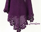 Crochet shawl, Trianglе crochet shawl, Handmade shawl, Lace crochet shawl, crochet stole, crochet wrap shawl, winter shawl, lace wraps