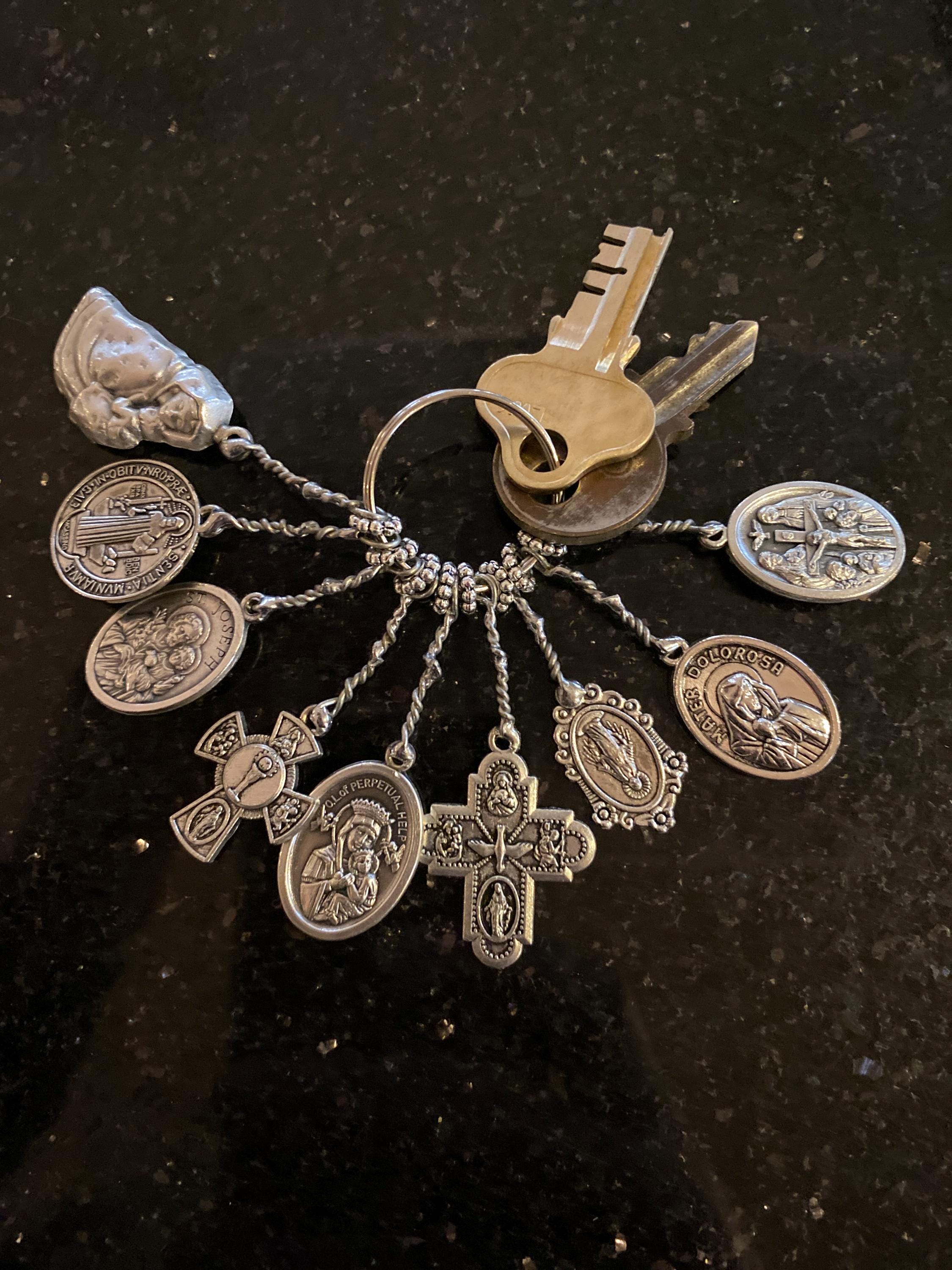 Constantine Key Chain John Constantine Exorcism Medals Medallions