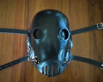 KROENEN MASK - Hellboy fibreglass helmet with HOOD/Balaclava
