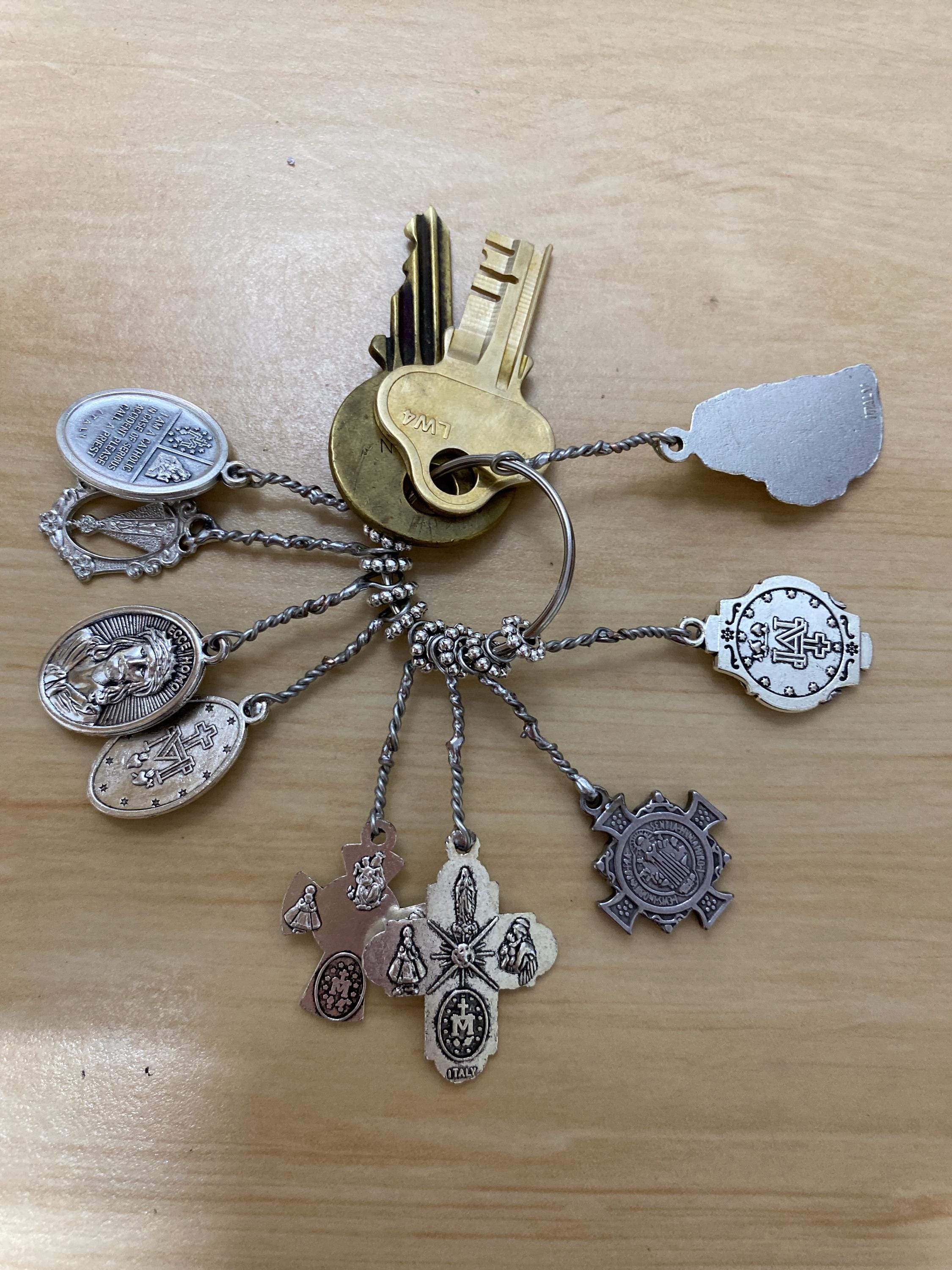 Constantine Key Chain John Constantine Exorcism Medals Medallions