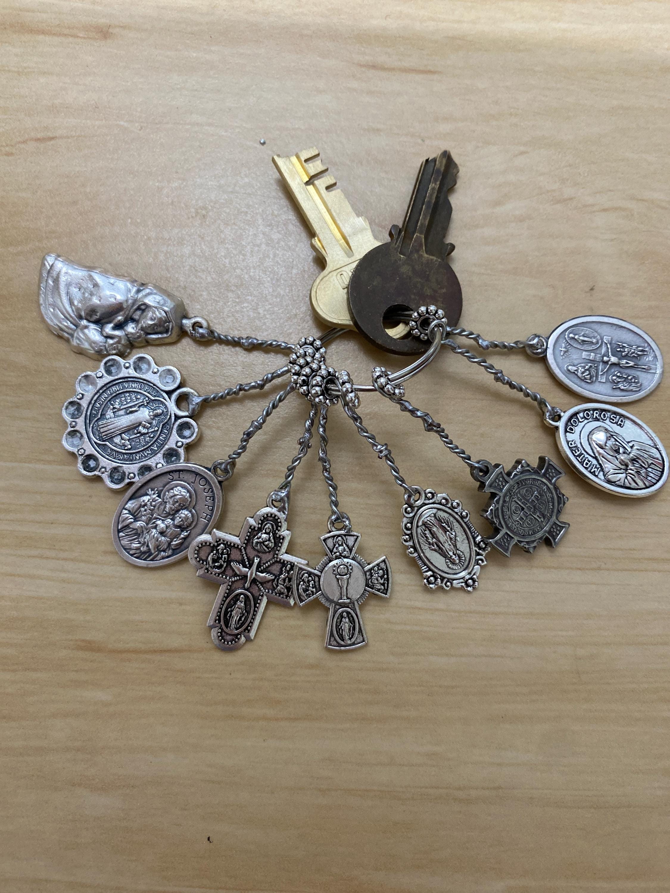 Constantine Key Chain John Constantine Exorcism Medals Medallions