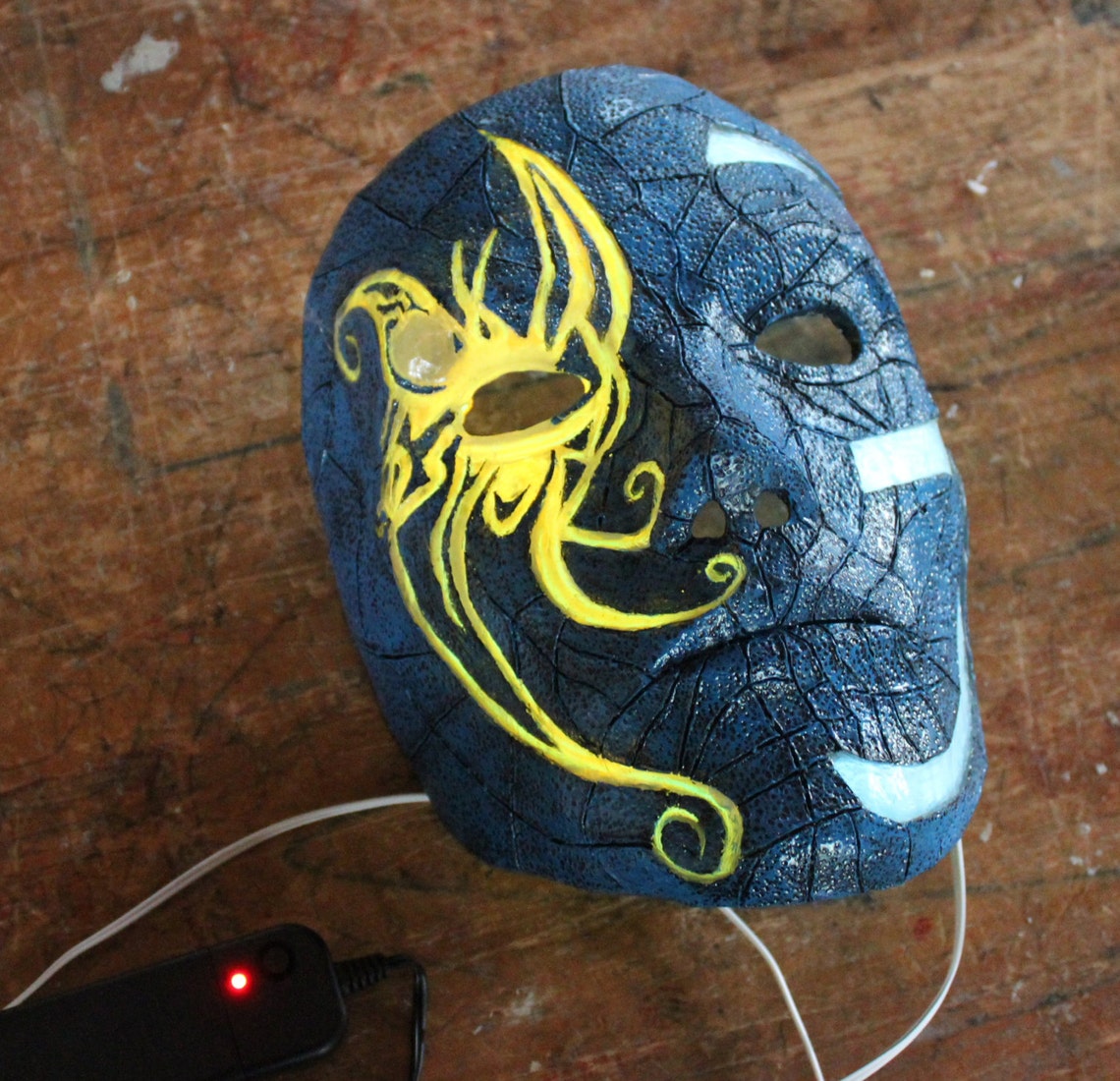 J3t Mask Hollywood Undead Johnny 3 Tears J3T Mask With Lights - Etsy