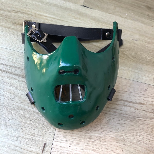 Hannibal Lecter Schweigen Der Lämmer Kannibal Maske. Fertig hergestellt und direkt versandbereit.