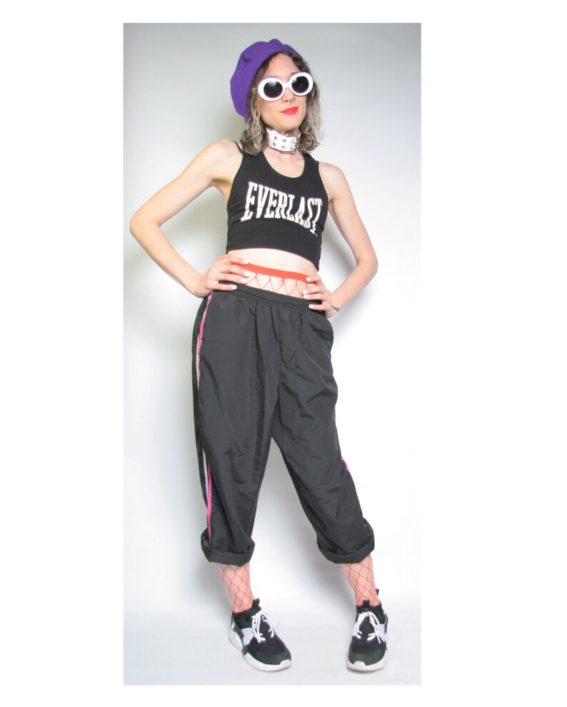 90s Striped Joggers Track Pants Hiphop Warm up Pants Etsy Canada