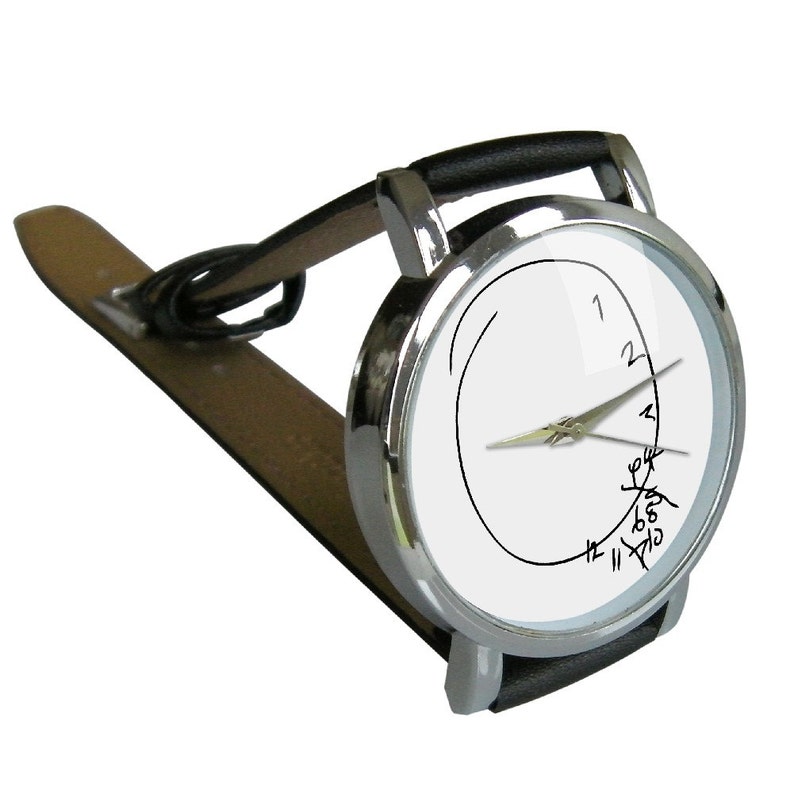 Scrambled Time Wristwatch Will Graham disturbed clock image 2