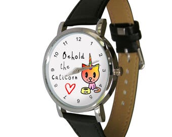 Caticorn design watch. ideal Gift Idea