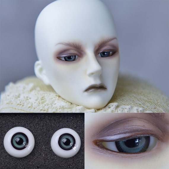 Good-quality 20MM FlatBack Light pink Glass BJD Eyes for Reborn BJD Doll