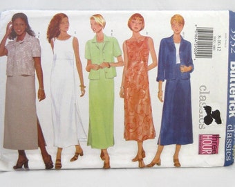 Stitch N Save 3694 Very Easy Moderate Stretch Knit Top Skirt /& Pants Size 8-10-12 UNCUT FF