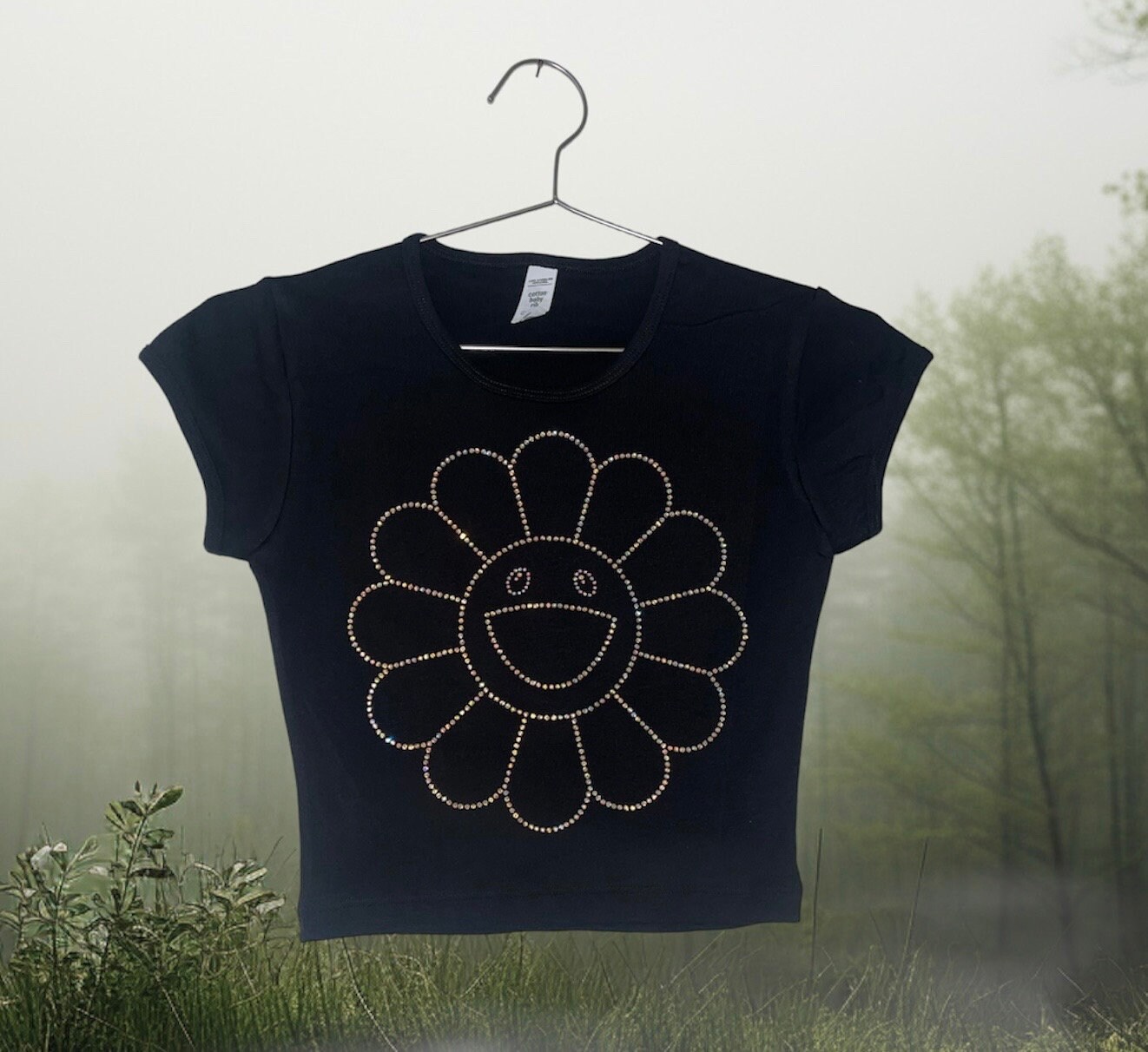 Chrome Hearts Crop Top - Etsy Chrome Hearts Crop Top - Etsy