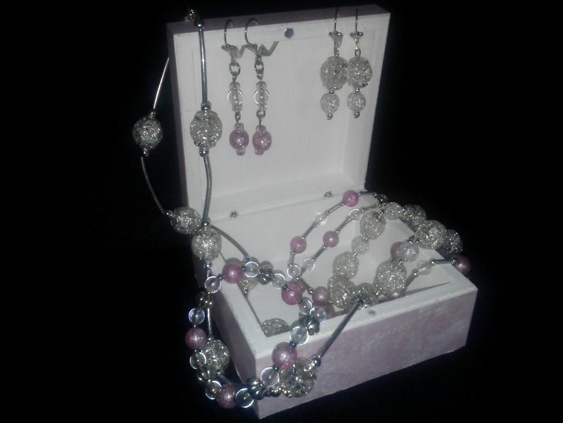Gift Jewelry or Keepsake Box. Pink FREE GIFT with Purchase Breast Cancer Awareness Decorative