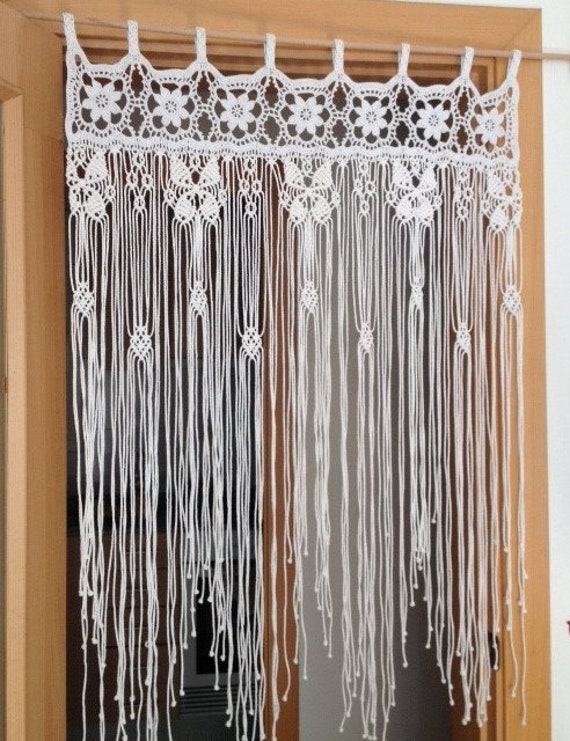 Makramee Vorhang Hakeln Vorhang Grosse Makramee Makramee Etsy