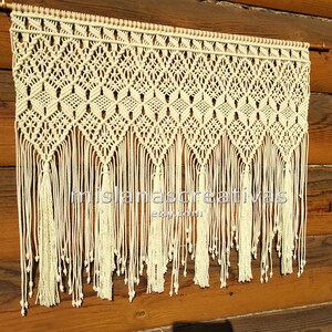 PDF Instructions Macrame Curtain, Handmade macrame. image 5
