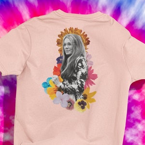 Gloria Steinem Shirt Feminist Shirt Fan Gift Colorful Design Political Flower Power Gifts for Women Queer LGBT image 1