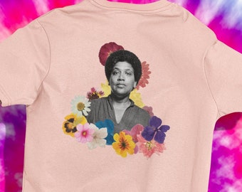 Audre Lorde | Feminist Shirt | Fan Gift | Womens Clothing | Colorful | Vintage | Gift Ideas | Flower Power | Queer | LGBT