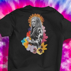 Gloria Steinem Shirt Feminist Shirt Fan Gift Colorful Design Political Flower Power Gifts for Women Queer LGBT image 2