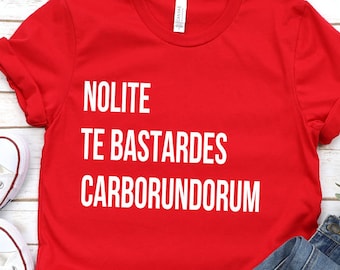 Handmaids Tale Shirt: Nolite te Bastardes Carborundorum by Fourth Wave Apparel, feminist tshirt, feminist gifts, handmaid's tale shirt