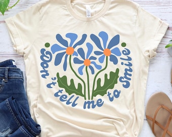 Don't Tell Me To Smile Feminist T Shirt Me Too Don't Tell Me To Smile Feminist T Shirt Me Too