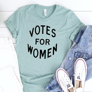 Feminist shirt: Votes for Women Votes shirt Vintage design suffragette suffrage vote shirt feminist gifts Fourth Wave Apparel