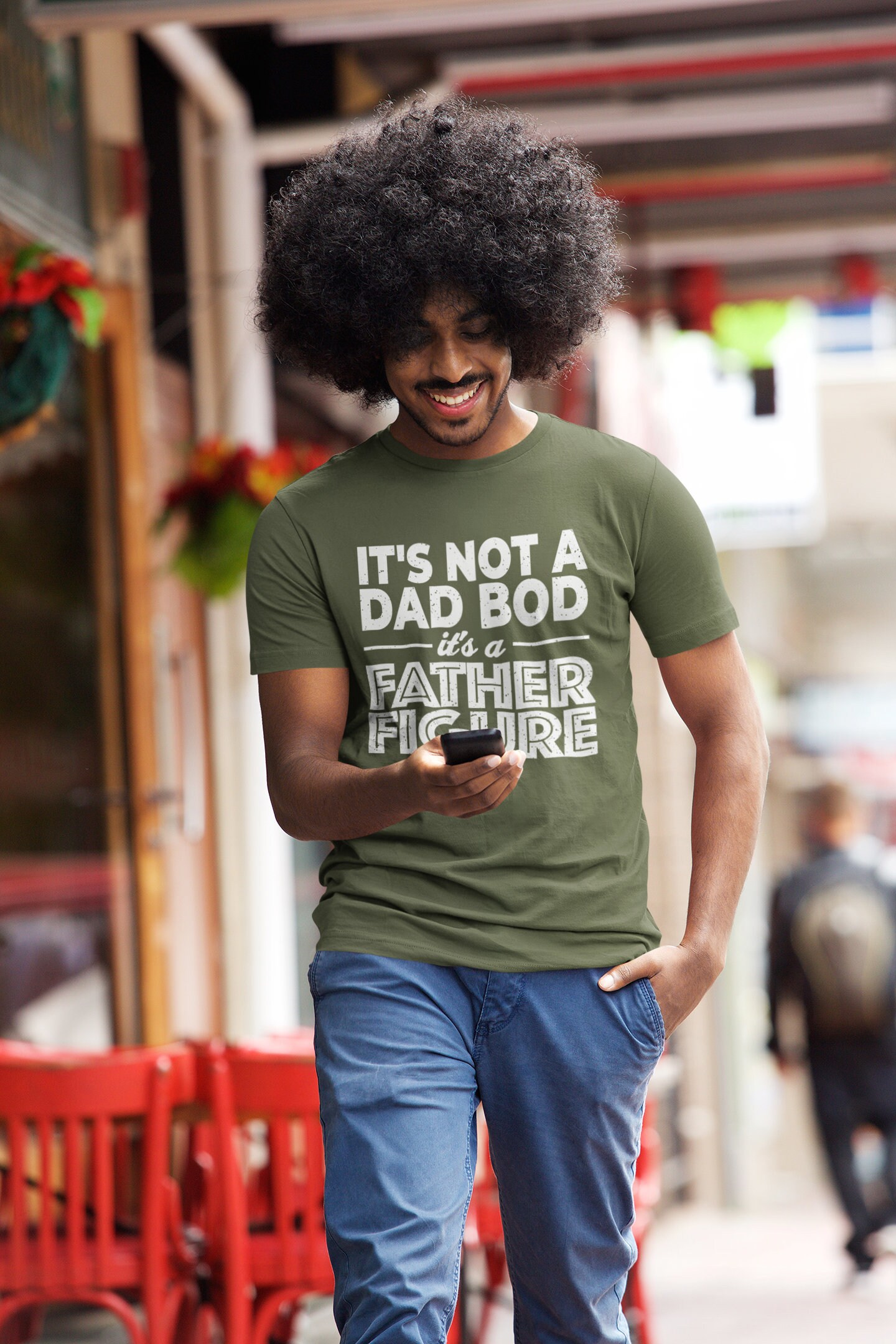 Its Not a Dad Bod Its a Father Figure Tshirt Bonus Dad shirt | Etsy