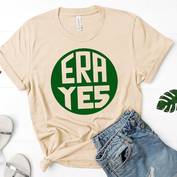 Feminist shirt: ERA Yes, equal rights amendment, votes for women, vintage design, gift for her, gift for him, women's rights, vote, protest