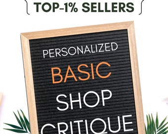 Basic Etsy Shop Critique How to Sell on Etsy Selling on Etsy Etsy business sellers guide setting up Etsy site Etsy profit Etsy success sales