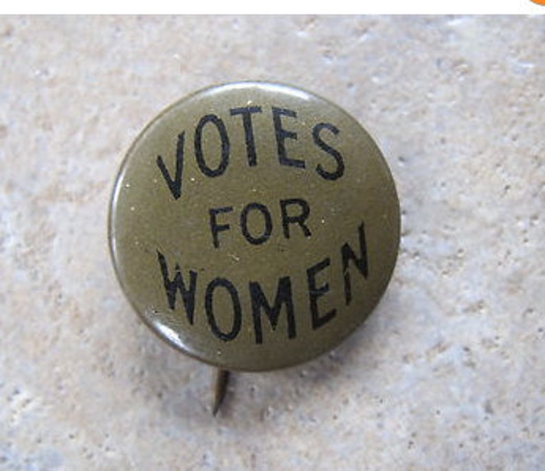 New Digital Feminist Wall Art: Votes for Women feminist print suffrage home decor vintage feminist art womens rights poster, vote art image 4