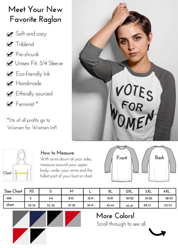 web Koncession Først Feminist Shirt: 3/4-sleeve Baseball Tee Historical Rosie the | Etsy