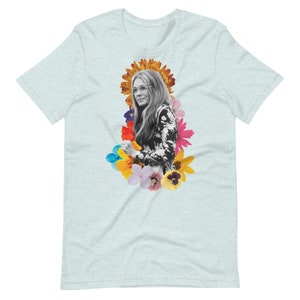 Gloria Steinem T-Shirt | Feminist T-Shirt | Vintage | Colorful Design | Gift Ideas | Flower Power | Gifts for Women