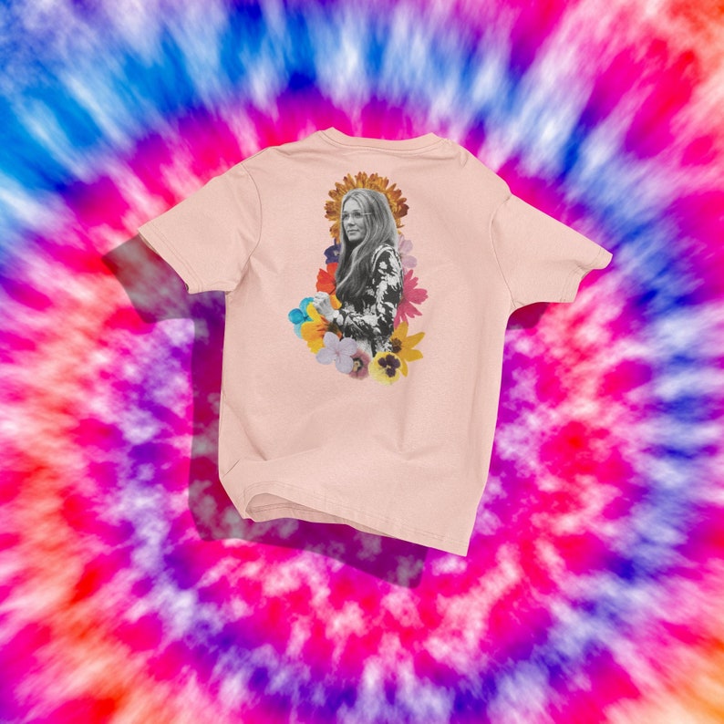 Gloria Steinem Shirt Feminist Shirt Fan Gift Colorful Design Political Flower Power Gifts for Women Queer LGBT image 1