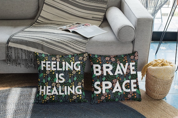 Multicolor Therapy Is Cool Self Care Mental Health Awareness Gift Women Throw Pillow 18x18 Mind and Body Apparel Co Multicolor Therapy Is Cool Self Care Mental Health Awareness Gift Women Throw Pillow 18x18 Mind and Body Apparel Co