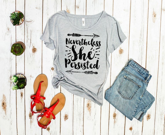 TooLoud Nevertheless She Persisted Womens Rights Baby Romper Bodysuit