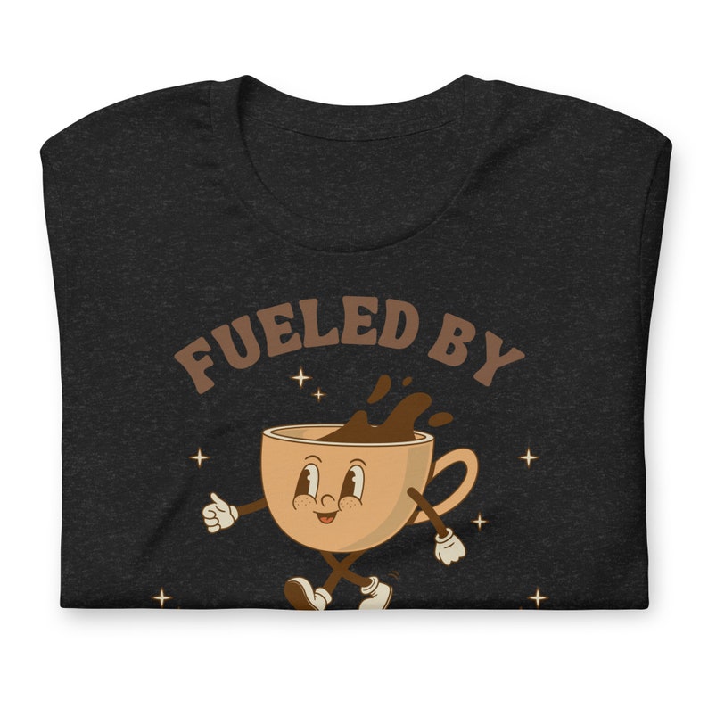 Fueled by Coffee and Feminist Rage 70s Cute feminist tshirt retro feminism activist apparel gift shirt t-shirt funny march activism