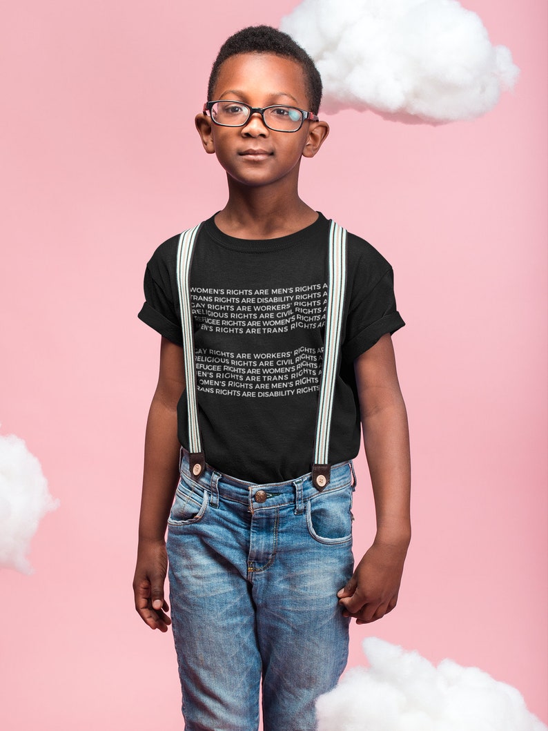 girl power shirt toddler gift toddler: Boys Rule AND Girls Rule back to school little girl feminist kid shirt Kids Shirt boy clothes