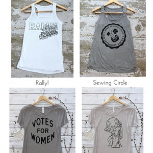 New Digital Feminist Wall Art: Votes for Women feminist print suffrage home decor vintage feminist art womens rights poster, vote art image 5