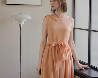 60年代風のゴージャスなレースのボートネック、オードリー・ヘプバーン