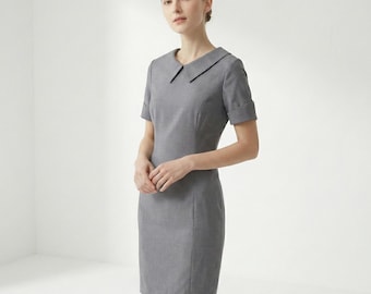 meghan grey dress Meghan Dress – MAROTTA main image 1