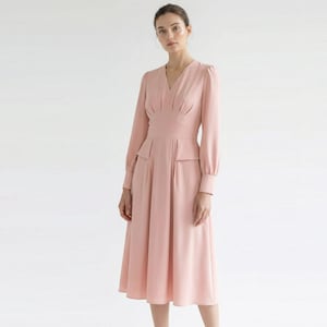 long sleeve long maternity dresses Alejandra | Burgundy Maternity Long Sleeve High Neck Maxi Dress