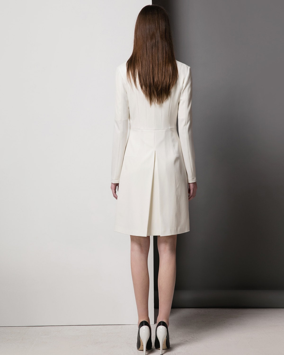 princess kate christening dress Photos of Kate Middleton's Outfit at Prince Louis' Christening