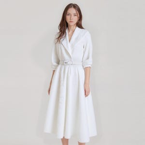 Audrey Hepburn &#39;Roman Holiday&#39; Dress: 1950s Style Organza Wedding Gown