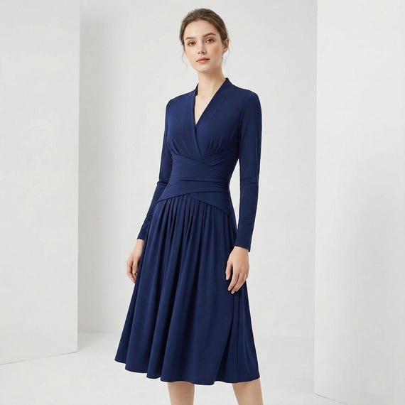 Blue Wrap Knit Dress/ Kate Middleton Engagement Dress/ Duchess of Cambridge Dress/ Jersey Knit Dress/ Custom Dress/ Wedding Wrap Dress - Etsy UK Blue Wrap Knit Dress/ Kate Middleton Engagement Dress/ Duchess of Cambridge Dress/ Jersey Knit Dress/ Custom Dress/ Wedding Wrap Dress - Etsy UK