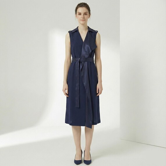 sachin and babi light blue dress Bluesalt 'Long Sleeve' Crew Dress main image 1