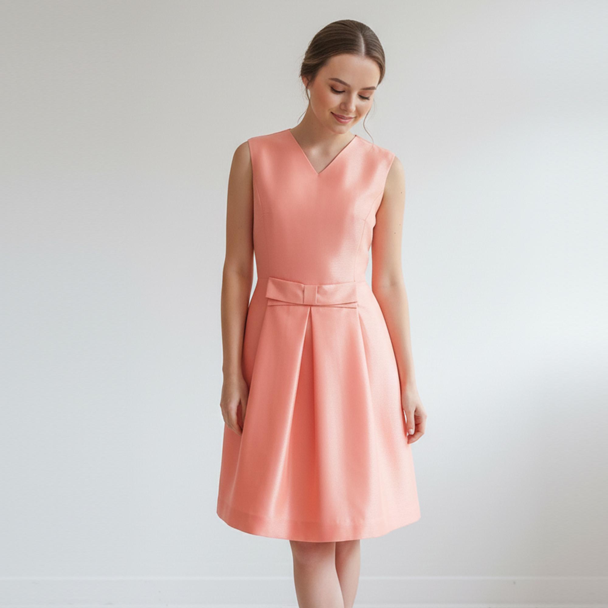 open lace back dress Pink/Orange Satin Floral One Shoulder Maxi Dress – Peacocks & Pearls  Lexington main image 0