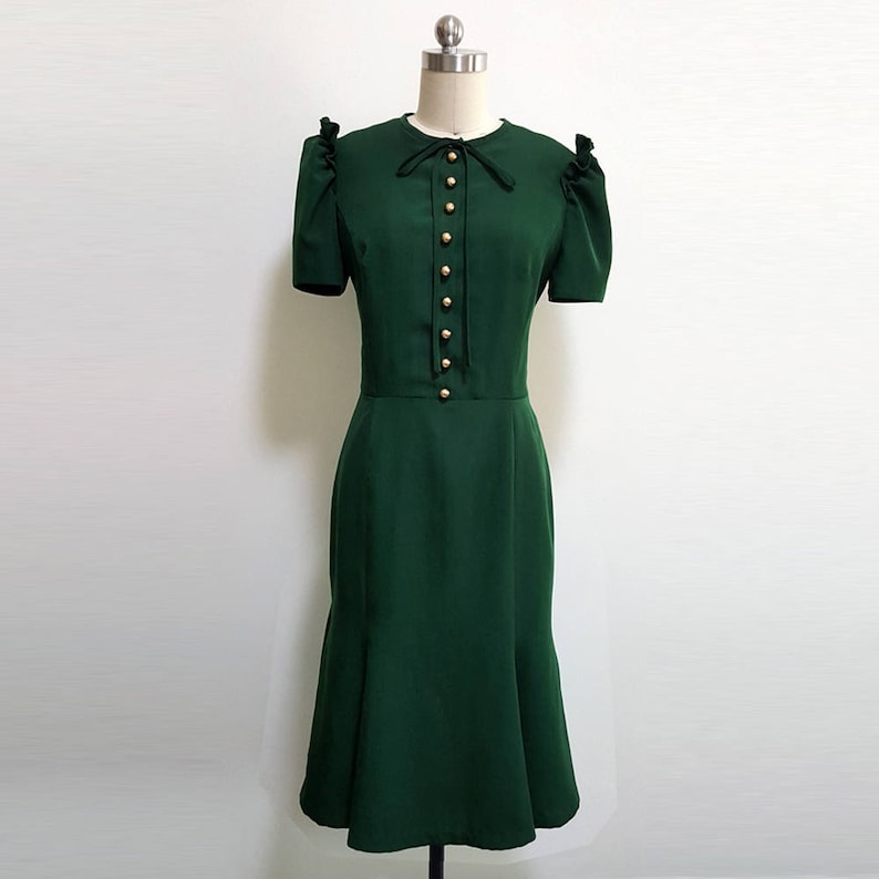 emerald green dress canada