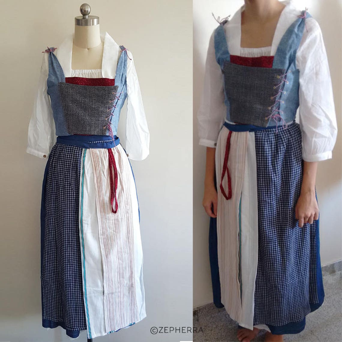 Custom Belle Peasant Character Skirt